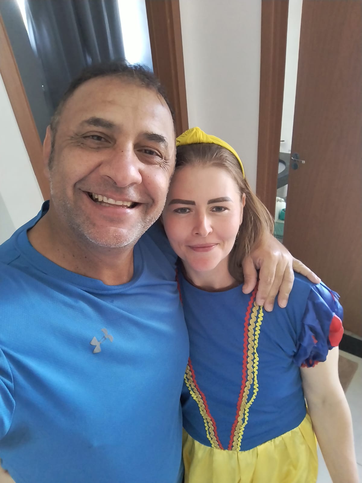 A emoção de te ver
